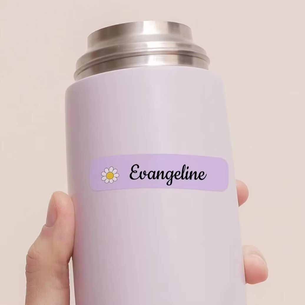 1-300枚のカスタム名入りステッカー、スーツケース、キャン - Personalized Name Box のレビューと価格